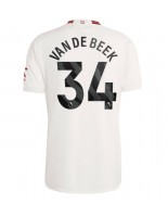 Manchester United Donny van de Beek #34 Alternativní Dres 2023-24 Krátký Rukáv